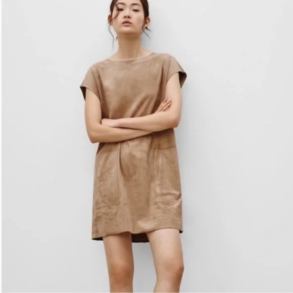 Wilfred Free Nori Dress Faux Suede Aritzia